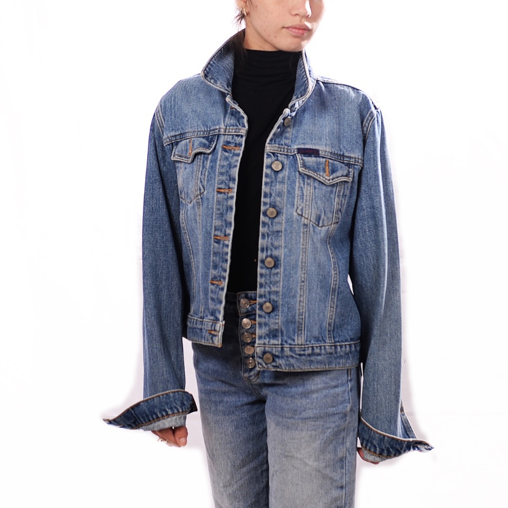 Vintage 90s Polo Ralph Lauren Denim Jacket. - Picture 3 of 6